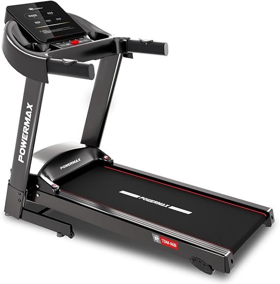 PowerMax Fitness TDM-96B 4HP DC Treadmill for Home