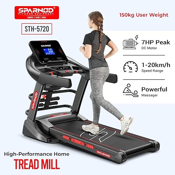 Sparnod Fitness STH-5710/5720/5730 Treadmill Home - Image 6