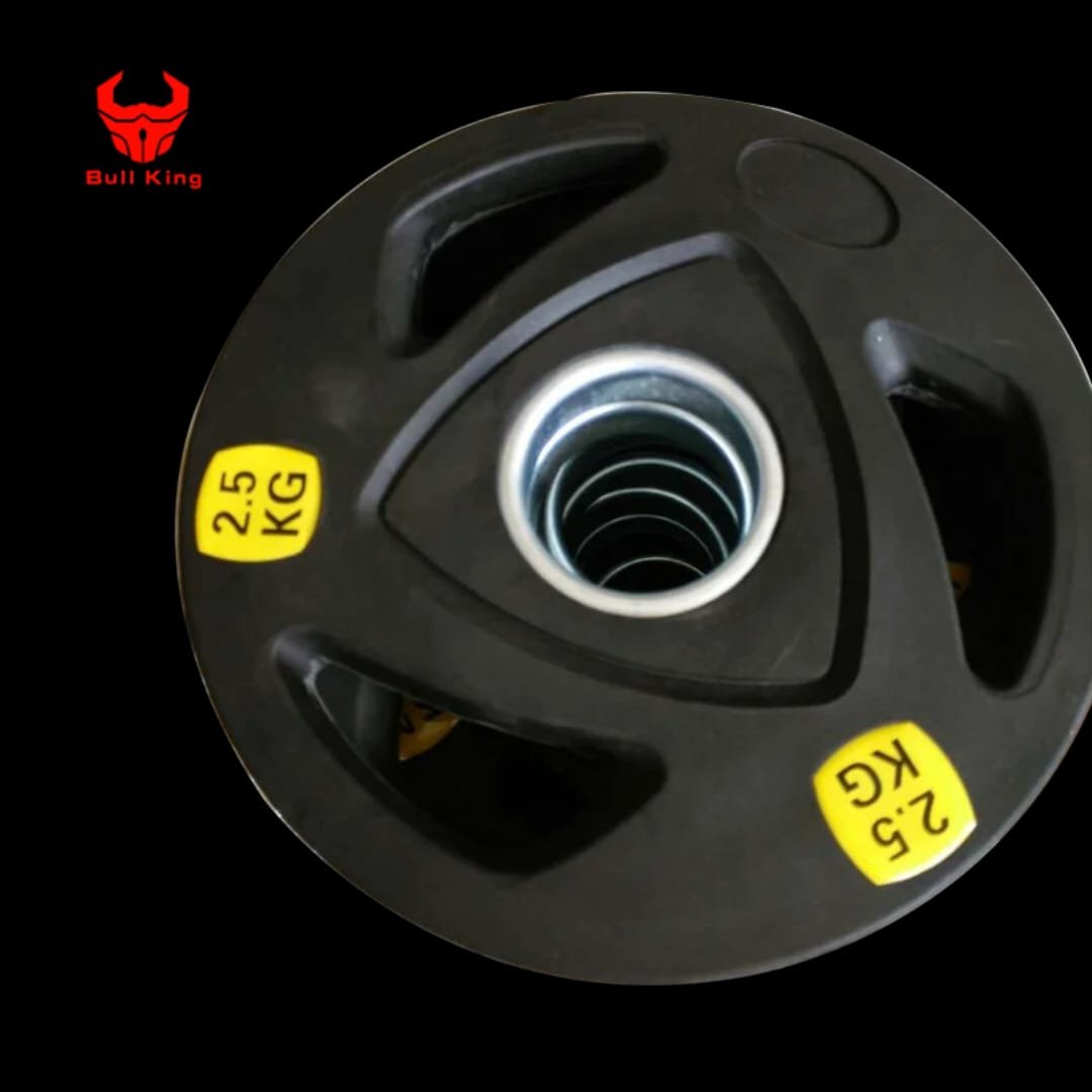 Olympic Tri-Grip PU Weight Plate, Per KG 13 AED - Image 2