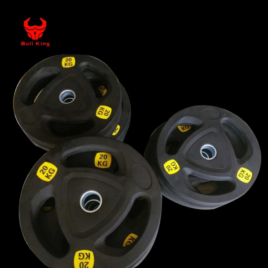 Olympic Tri-Grip PU Weight Plate, Per KG 13 AED - Image 4